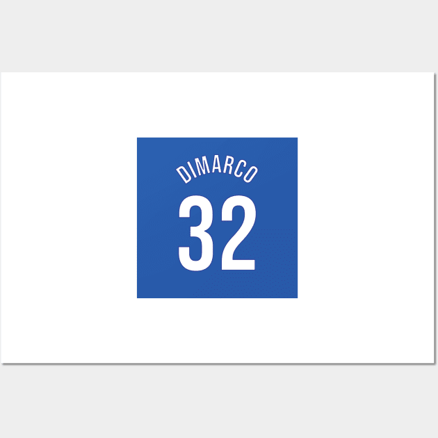 Dimarco 32 Home Kit - 22/23 Season Wall Art by GotchaFace